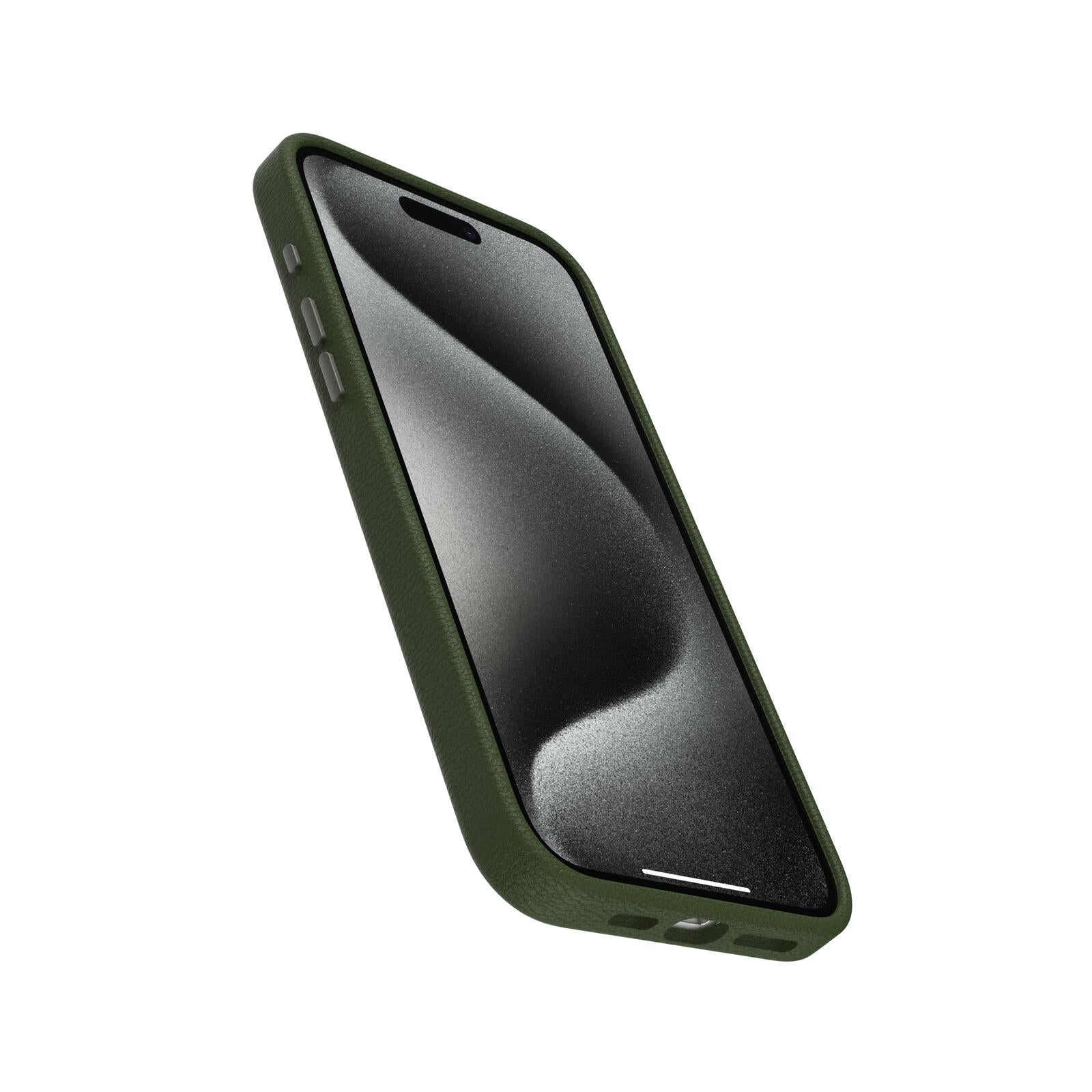 OtterBox Symmetry Cactus Leather Apple 15 iPhone Pro Max Cactus Groove - green OtterBox Symmetry Cactus Leather Apple 15 iPhone Pro Max Cactus Groove - green